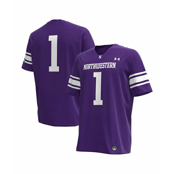 asty㤨֥ޡ   ȥåץ Men's 1 Purple Northwestern Wildcats Replica Football Jersey PurpleפβǤʤ29,480ߤˤʤޤ