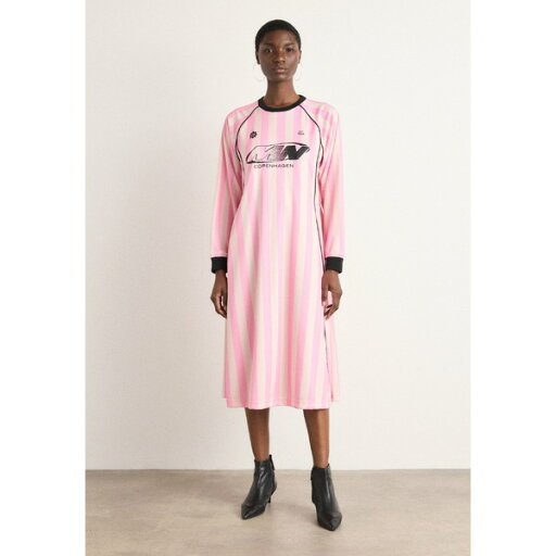 マッズ ノーガード レディース ワンピース トップス SHINY SPORT DEBBIE DRESS - Jersey dress - begonia pink/blushing bride マッズ ノーガード レディース ワンピース トップス SHINY SPORT DEBBIE DRESS - Jersey dress - begonia pink/blushing bride