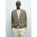マッシモ ドゥッティ メンズ ニット&セーター アウター Cardigan - light brown|詳細画像