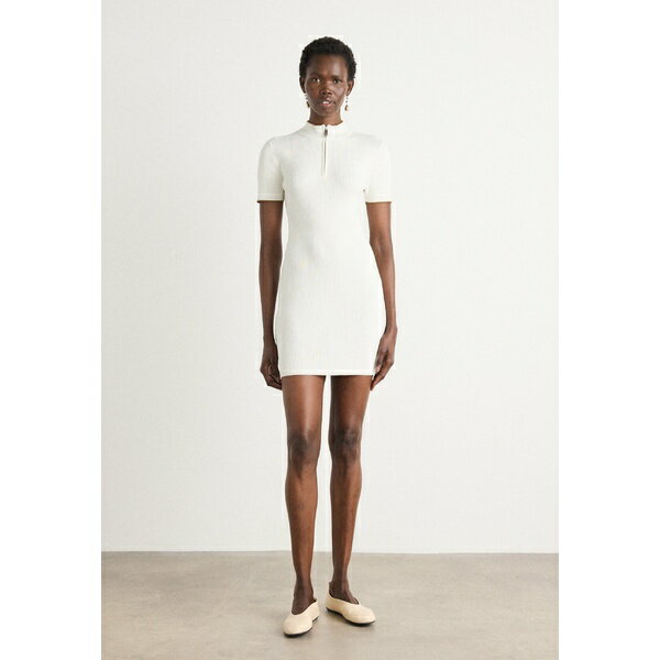 カルバンクライン レディース ワンピース トップス NAIA DRESS - Jumper dress - tofu