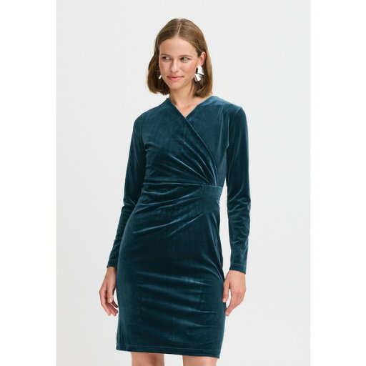 ビーヤング レディース ワンピース トップス Shift dress - reflecting pond ビーヤング レディース ワンピース トップス Shift dress - reflecting pond