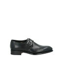 【送料無料】 サントーニ メンズ スリッポン・ローファー シューズ Loafers Black