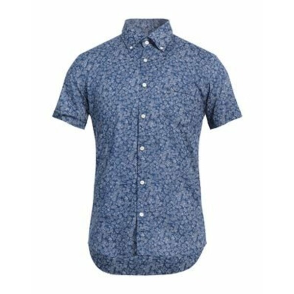 【送料無料】 ジーエムエフ 965 メンズ シャツ トップス Shirts Blue