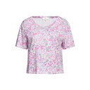 LOVESHACKFANCY ラブスハックファンシー Tシャツ トップス レディース T-shirts Pink