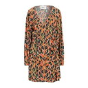 【送料無料】 シルビアンヒーチ レディース ワンピース トップス Mini dresses Orange