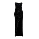 【送料無料】 バルマン レディース ワンピース トップス Maxi dresses Black