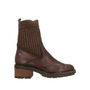 【送料無料】 カラガン レディース ブーツ シューズ Ankle boots Brown
