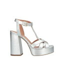 【送料無料】 ツインセット レディース サンダル シューズ Sandals Silver