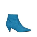 【送料無料】 アンナ・エフ レディース ブーツ シューズ Ankle boots Azure