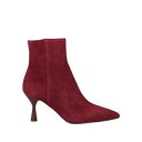 【送料無料】 エージーエル レディース ブーツ シューズ Ankle boots Red