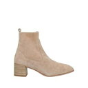 【送料無料】 ウニサ レディース ブーツ シューズ Ankle boots Beige