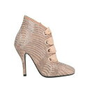 【送料無料】 エルマンノ シェルヴィーノ レディース ブーツ シューズ Ankle boots Pink