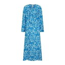 【送料無料】 ヴァレンティノ ガラヴァーニ レディース ワンピース トップス Midi dresses Blue