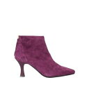 【送料無料】 ビアンカ ディ レディース ブーツ シューズ Ankle boots Purple