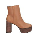 【送料無料】 チェッコネロ レディース ブーツ シューズ Ankle boots Brown