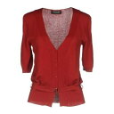 【送料無料】 ツインセット レディース カーディガン アウター Cardigans Red