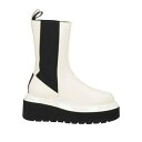 【送料無料】 トロワジュイン レディース ブーツ シューズ Ankle boots White