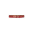 【送料無料】 ツインセット レディース ベルト アクセサリー Belts Red