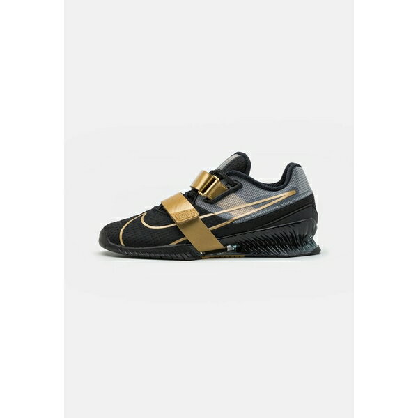 ʥ ǥ ƥ˥ ݡ ROMALEOS 4 UNISEX - Training shoe - black/metallic gold/white