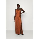 エルベ レジェ レディース ワンピース トップス DRAPED FRINGE ONE SHOULDER - Cocktail dress / Party dress - ginger