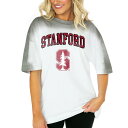 ゲームデイ レディース Tシャツ トップス Stanford Cardinal Gameday Couture Women 039 s Interception Oversized TShirt White