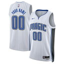 ナイキ メンズ ユニフォーム トップス Orlando Magic Nike Unisex Swingman Custom Jersey White Association Edition