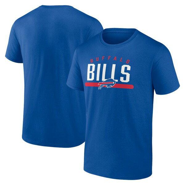 եʥƥ  T ȥåץ Buffalo Bills Fanatics Branded Arc and Pill TShirt Royal