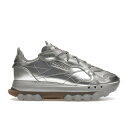 リーボック レザースニーカー レディース Reebok リーボック レディース スニーカー 【Reebok Classic Leather】 サイズ US_W_6.5W Cardi B Silver Metallic (Women's)