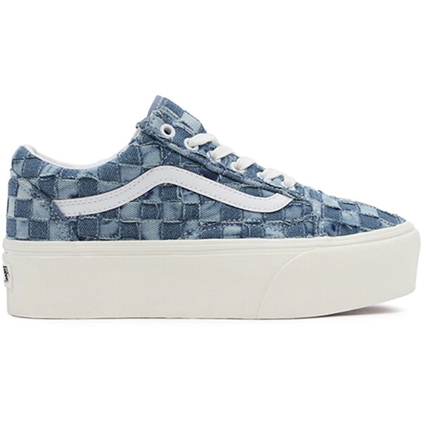 Vans バンズ レディース スニーカー 【Vans Woven Old Skool Stackform】 サイズ US_W_5.5W Denim Multi (Women's)