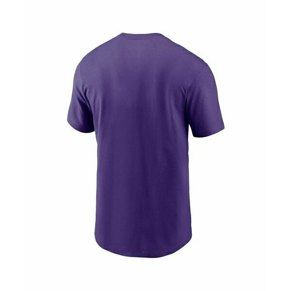 ナイキ メンズ シャツ トップス Men's Purple Minnesota Vikings Primetime Wordmark Essential T-Shirt Purple
