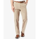 ドッカーズ メンズ カジュアルパンツ ボトムス Men's Workday Smart 360 Flex Classic Fit Khaki Stretch P...