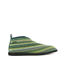 ユナイテッドヌード メンズ スリッポン・ローファー シューズ Men's Fold Square Lo Emerald mix
