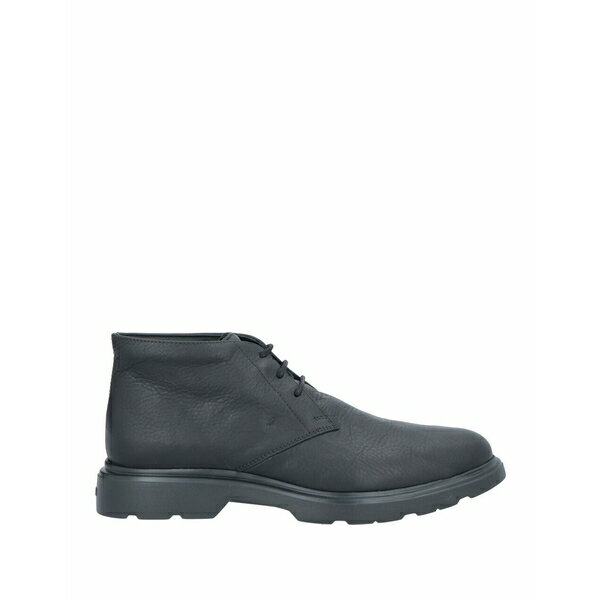 【送料無料】 ホーガン メンズ ブーツ シューズ Ankle boots Black