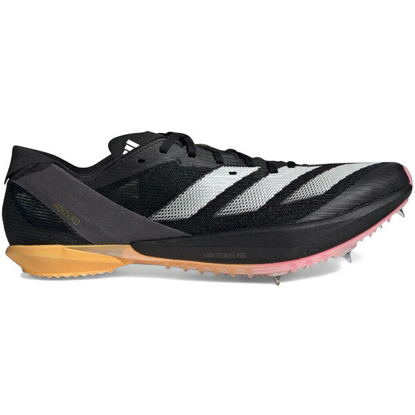 楽天astyadidas アディダス メンズ スニーカー 【adidas Adizero Ambition Black Zero Metallic Spark】 サイズ US_10（28.0cm） Core Black/Zero Metallic/Spark