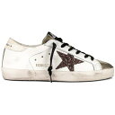 Golden Goose ゴールデングース レディース スニーカー 【Golden Goose Super-Star White Coffee Brown Gl...