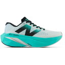 New Balance ニューバランス レディース スニーカー 【New Balance FuelCell SuperComp Trainer v3 White Cyber Jade Silver Metallic】 サイズ US_8.5(25.5cm) White/Cyber Jade/Silver Metallic(4)