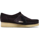 Clarks クラークス レディース スニーカー 【Clarks Originals Wallabee Brown Slate Suede】 サイズ US_9(26.0cm) Brown Slate(4)