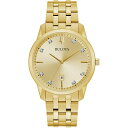 uo Y rv ANZT[ Men's Sutton Diamond-Accent Gold-Tone Stainless Steel Bracelet Watch 40mm Gold