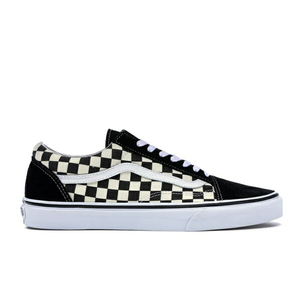 Vans バンズ メンズ スニーカー 【Vans Old Skool Primary Check】 サイズ US_12(30.0cm) Black/True White