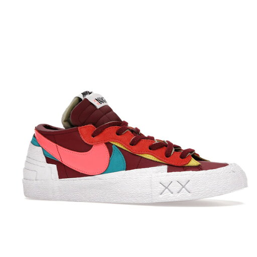 Nike ナイキ メンズ スニーカー 【Nike Blazer Low sacai KAWS Red】 サイズ US_7(25.0cm) Team Red/Orange-Pink-Blue