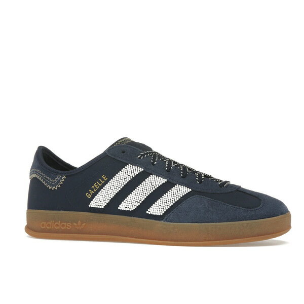adidas アディダス メンズ スニーカー 【adidas Gazelle Indoor CLOT By Edison Chen Collegiate Navy】 サイズ US_10(28.0cm) Collegiate Navy/Off White/Gum 2