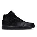 Jordan ジョーダン メンズ スニーカー 【Jordan 1 Mid Triple Black】 サイズ US_11(29.0cm) Black/Black/Black(4)