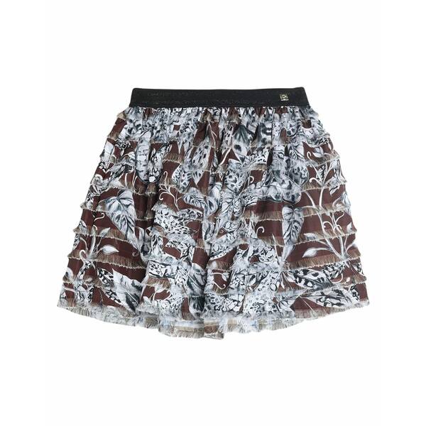 【送料無料】 カヴァリ クラス/ロベルト・カバリ レディース スカート ボトムス Mini skirts Brown