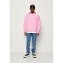 ユアターン メンズ パーカー・スウェットシャツ アウター OFF LIMITS SUPER OVERSIZED HOODIE - Hoodie - pink