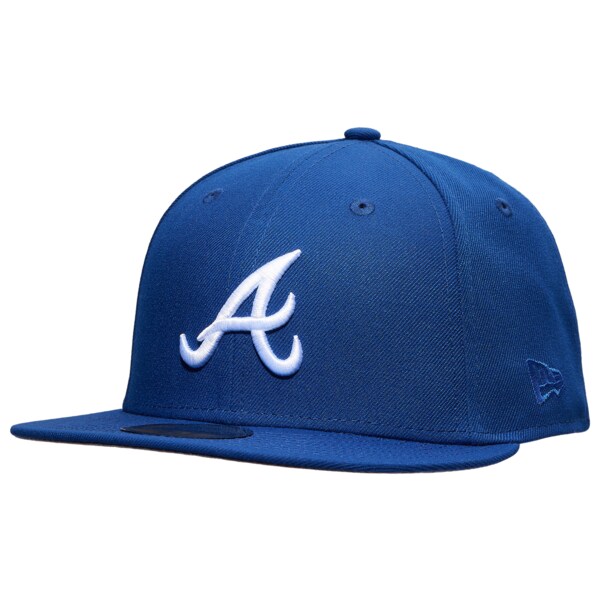 ニューエラ メンズ 帽子 アクセサリー New Era Brave 59Fifty Fitted Hat Lt Royal/White