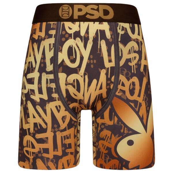 ピーエスディ メンズ ハーフ＆ショーツ ボトムス PSD Graphic Briefs Black/Gold
