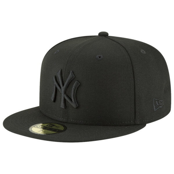 ニューエラ メンズ 帽子 アクセサリー New Era Yankees 59Fifty Cap Black/Black