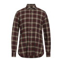 【送料無料】 ダンディライフ バイ バルバ メンズ シャツ トップス Shirts Burgundy