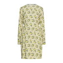 【送料無料】 ゴールド ケース レディース ワンピース トップス Mini dresses Light yellow