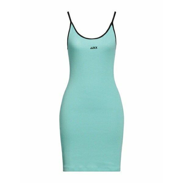 【送料無料】 ジェイジェイエックスエックス バイ ジャック アンド ジョーンズ レディース ワンピース トップス Mini dresses Turquoise